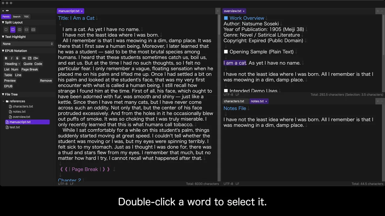 A Writing Editor Built for Focus
