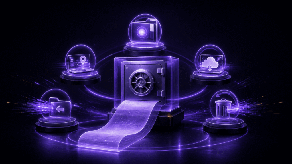 Five recovery tests evaluate long-term control of EPUB project assets on Mac