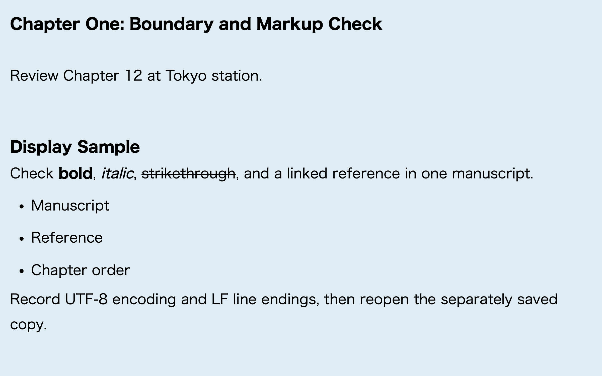 Rune Studio horizontal preview rendering headings, bold, italic, strikethrough, and a list